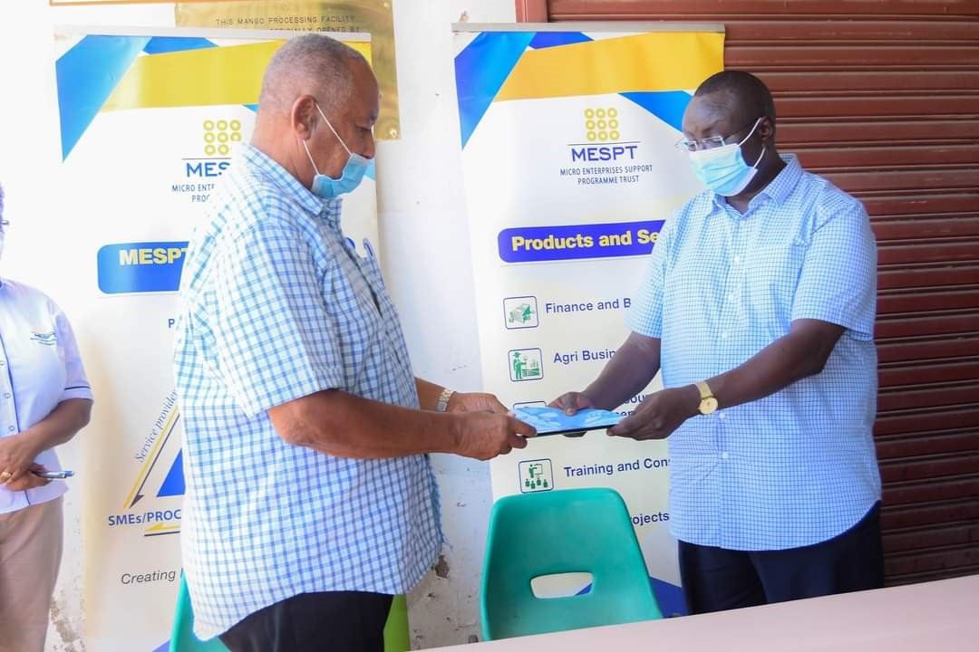 MESPT hands over Malindi Natural Juice Processors (MNJP)