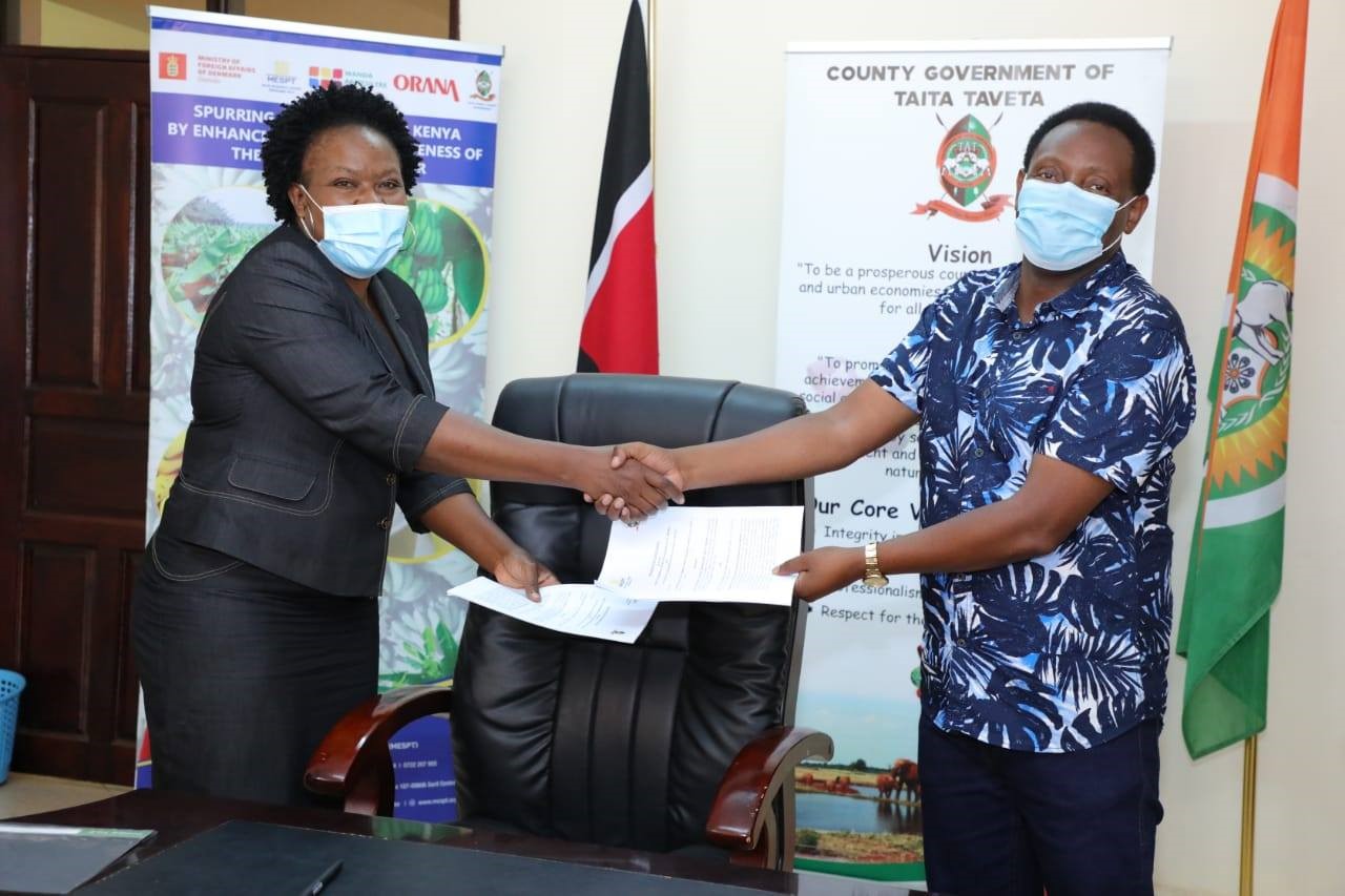 MESPT & Partners Ink Partnership Deal With Taita Taveta County To Invest In The Banana Value Chain