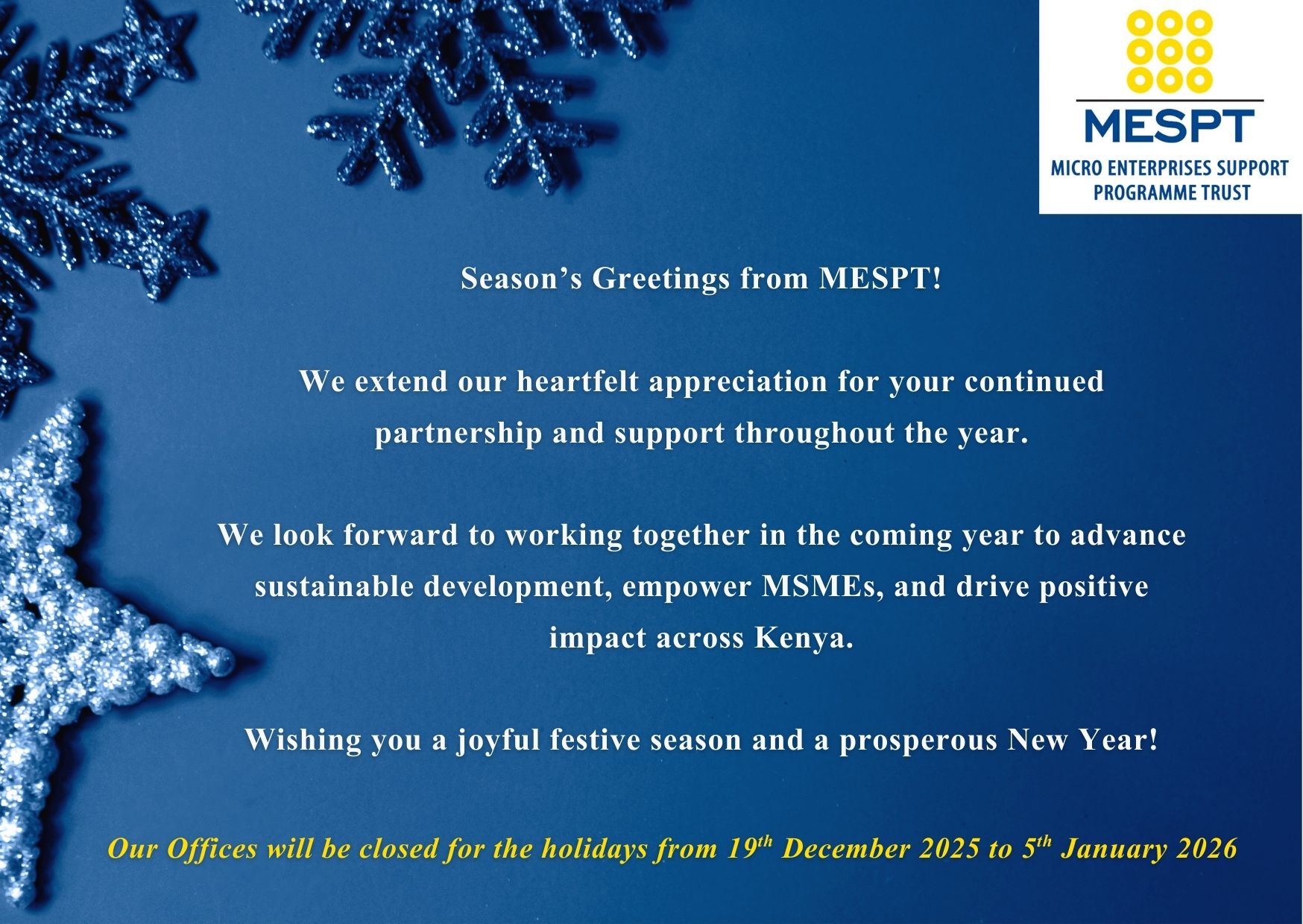 The Partner Newsletter – End of Year 2025