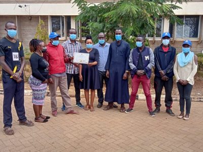 DMDP Farm Estate Advisors display the certificate of their registered CBO